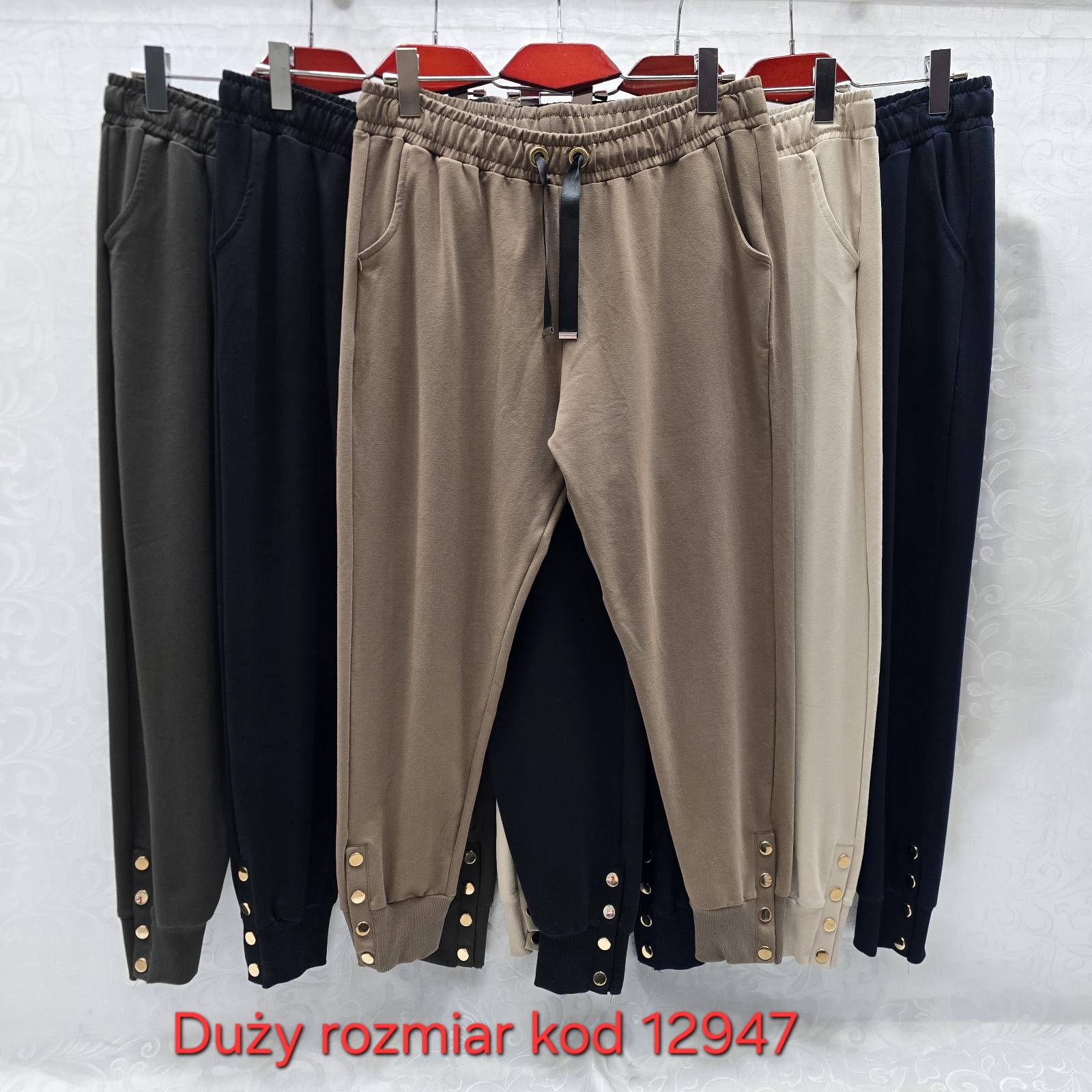 Spodnie damskie (Turecki produkt) Roz Standard, Mix Kolor .Paczka 12 szt