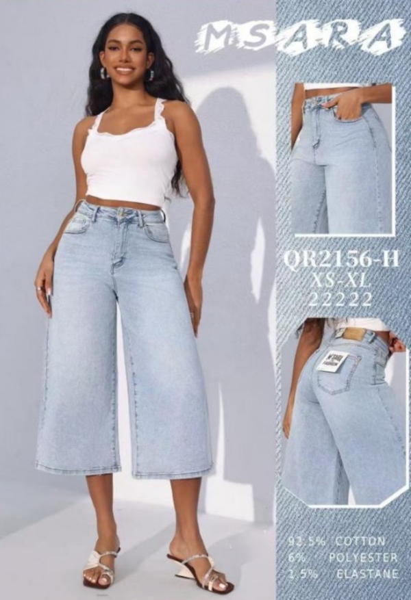 Spodnie damskie jeansy Roz XS-XL, 1 Kolor Paczka 10 szt