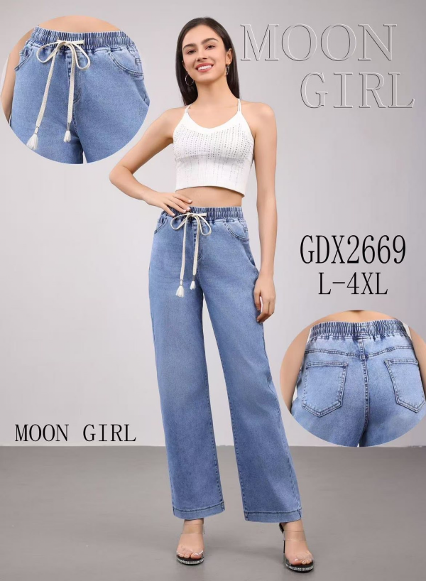 Spodnie jeansy meskie Roz L-4XL, 1 Kolor .Paczka 10 szt