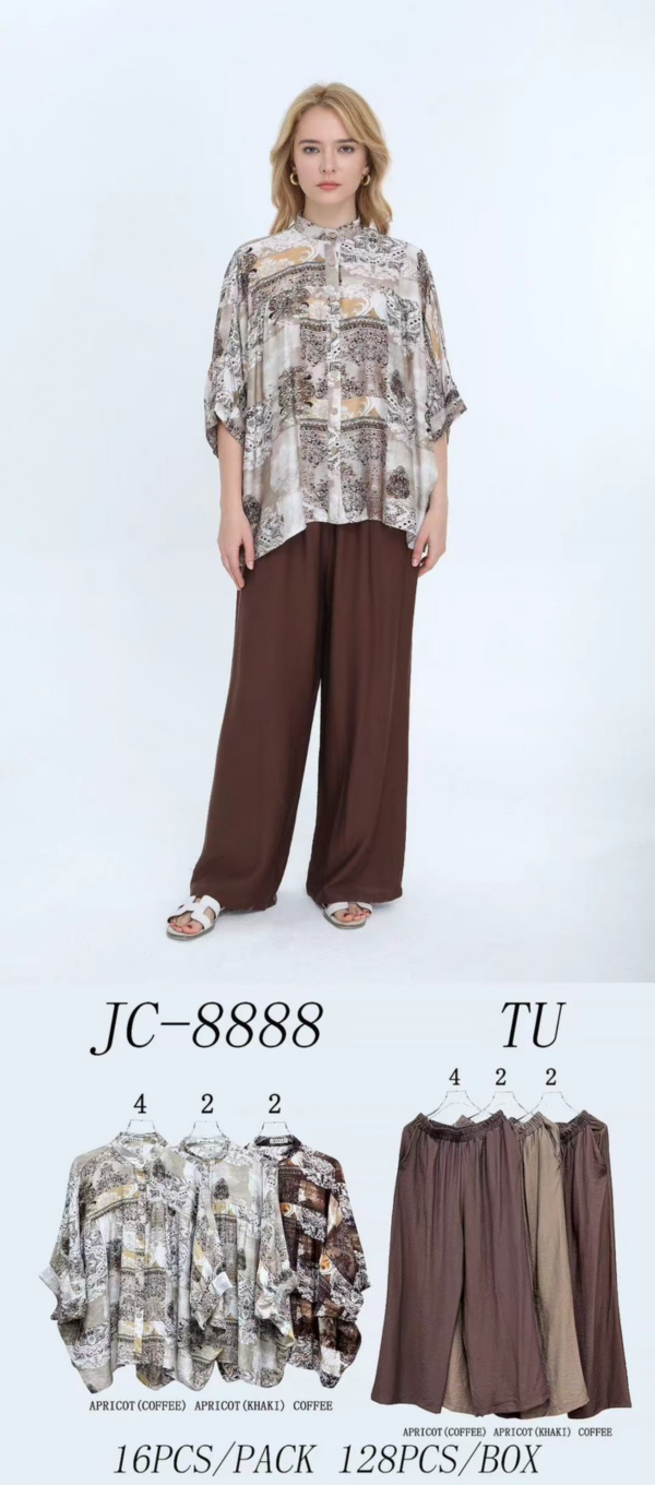 Komplet damskie Roz Standard, Mix Kolor Paczka 16 szt