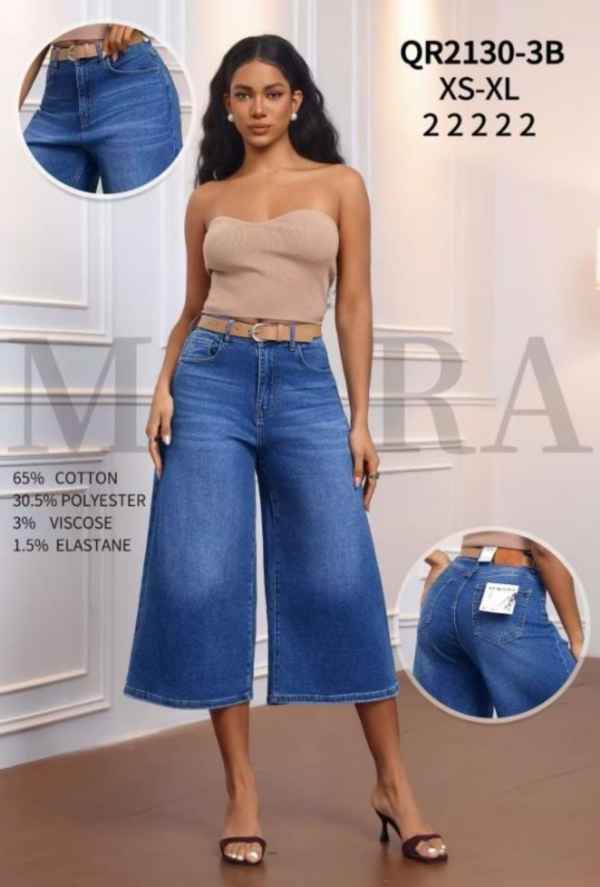 Spodnie damskie jeansy Roz XS-XL, 1 Kolor Paczka 12 szt