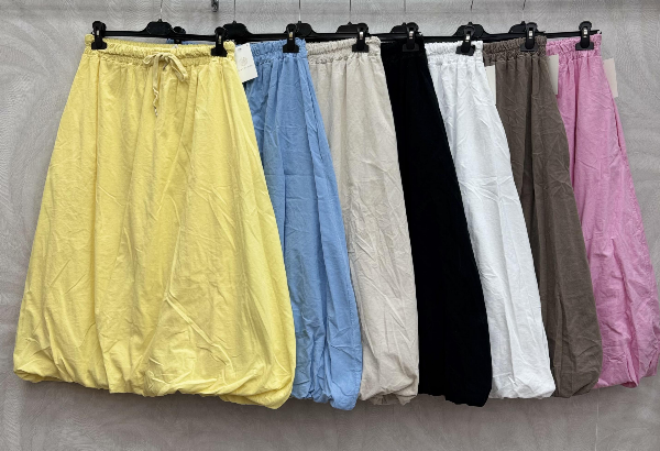 Spódnice damskie (Włoskie produkt) Roz Standard, Mix Kolor Paczka 5 szt 1