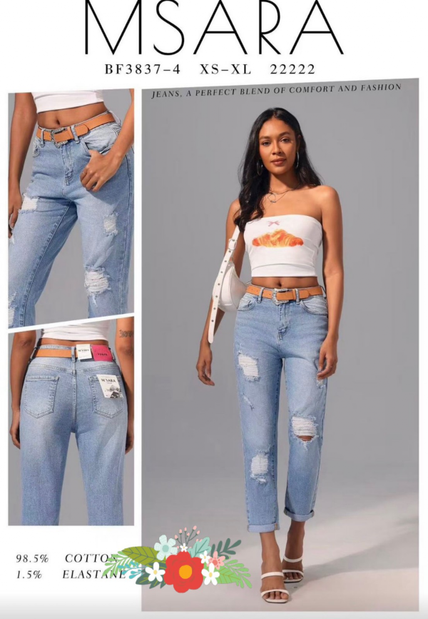 Spodnie jeansy meskie Roz XS-XL, 1 Kolor .Paczka 10 szt