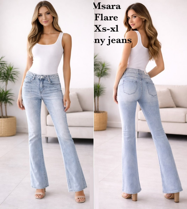 Spodnie jeansy meskie Roz XS-XL, 1 Kolor .Paczka 12 szt