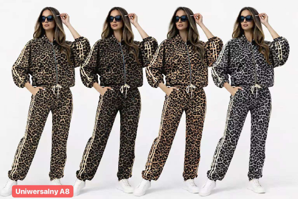 Komplet damskie Roz Standard, Mix Kolor Paczka 10 szt