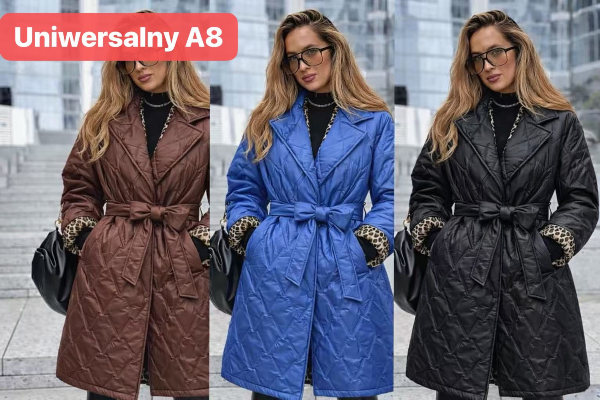 Plaszcze damkie Roz Standard, Mix Kolor Paczka 5 szt