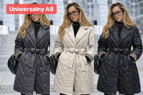 Plaszcze damkie Roz Standard, Mix Kolor Paczka 5 szt