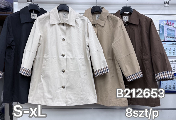 Koszule damkie Roz S-XL, 1 Kolor Paczka 8 szt