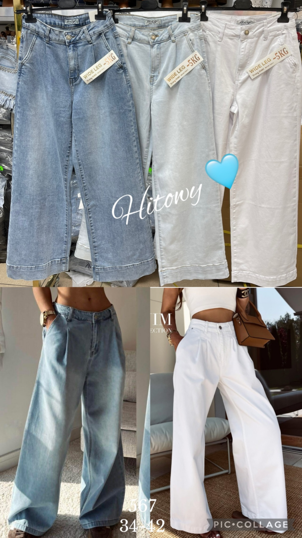 Spodnie jeansy meskie Roz 34-42, 1 Kolor .Paczka 12 szt