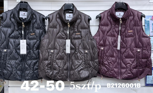 Kamizelki damkie Roz 42-50, 1 Kolor Paczka 5 szt
