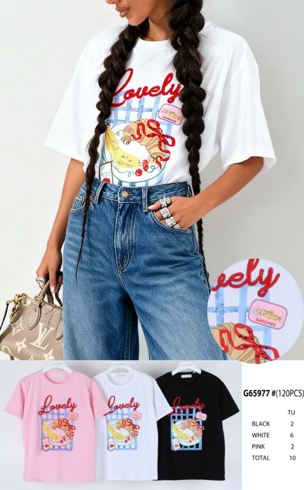 Bluzka damska (Francja produkt) Roz Standard, Mix Kolor .Paczka 12 szt