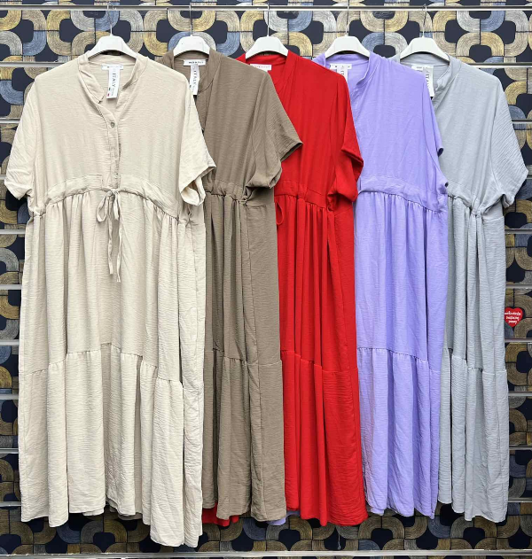 Sukienki damskie (Włoskie produkt) Roz Standard, Mix Kolor Paczka 5 szt