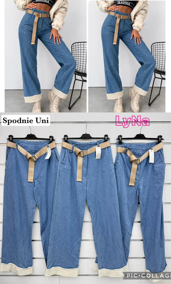 Spodnie damskie (Włoskie produkt) Roz Standard, Mix Kolor Paczka 5 szt