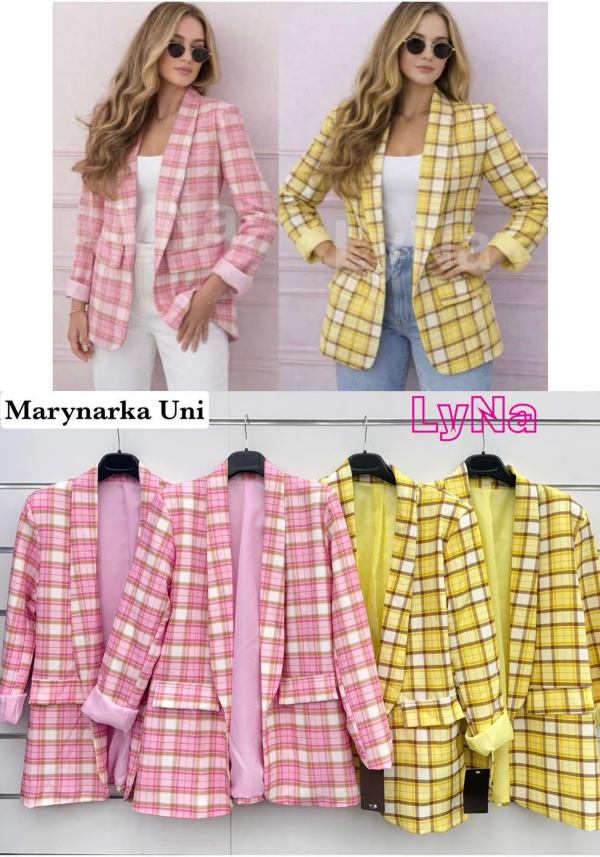 Żakiety damskie (Włoskie produkt) Roz Standard, Mix Kolor Paczka 5 szt 1