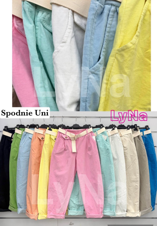 Spodnie damskie (Włoskie produkt) Roz Standard, Mix Kolor Paczka 5 szt