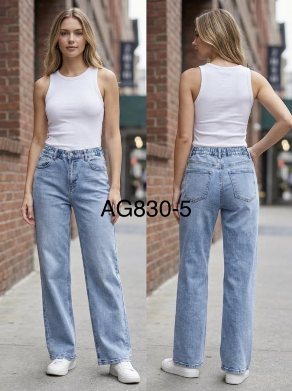 Spodnie damskie jeansy Roz XS-XL, 1 Kolor Paczka 10 szt