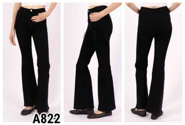 Spodnie damskie jeansy Roz XS-XL, 1 Kolor Paczka 10 szt