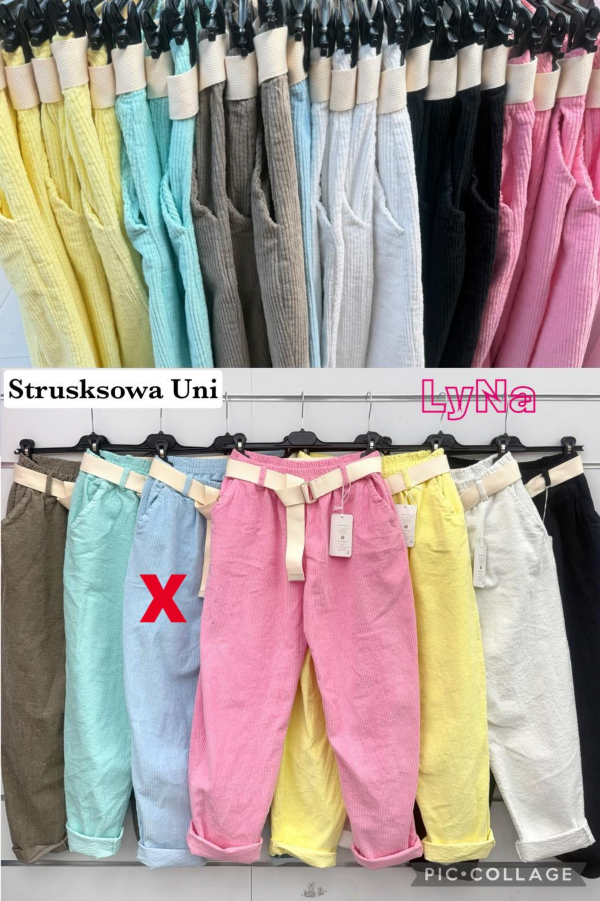 Spodnie damskie (Włoskie produkt) Roz Standard, Mix Kolor Paczka 5 szt