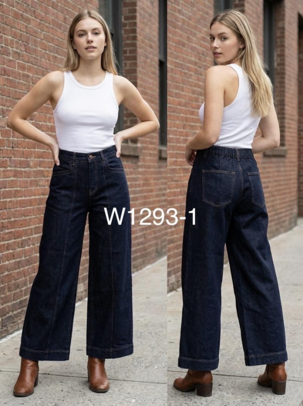 Spodnie damskie jeansy Roz XS-XL, 1 Kolor Paczka 10 szt