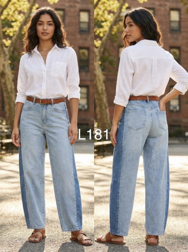 Spodnie damskie jeansy Roz XS-XL, 1 Kolor Paczka 10 szt