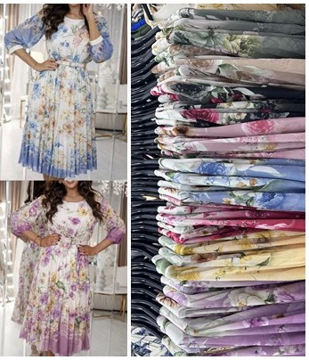 Sukienki damskie (Włoskie produkt) Roz Standard, Mix Kolor Paczka 5 szt