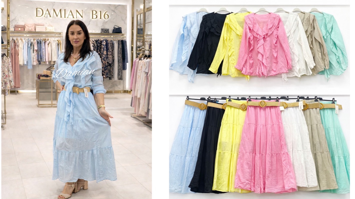  Komplet  damskie (Włoskie produkt) Roz Standard, Mix Kolor Paczka 5 szt