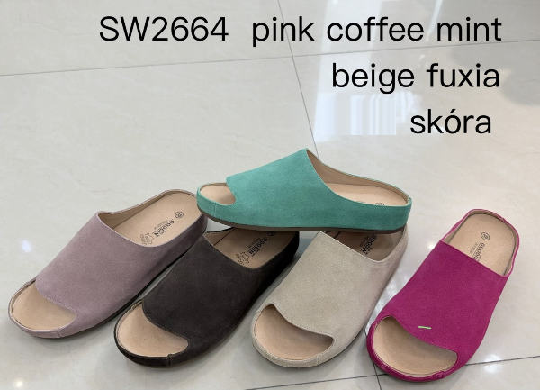 Klapki damskie Roz 36-41 / 12 par