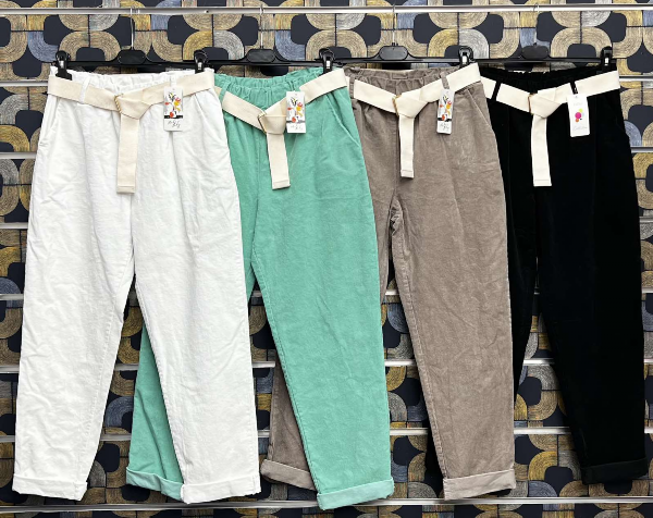  Spodnie damskie (Włoskie produkt) Roz Standard, Mix Kolor Paczka 5 szt