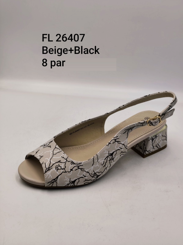 Sandały na obcasie damskie Roz 36-41 / 8 par