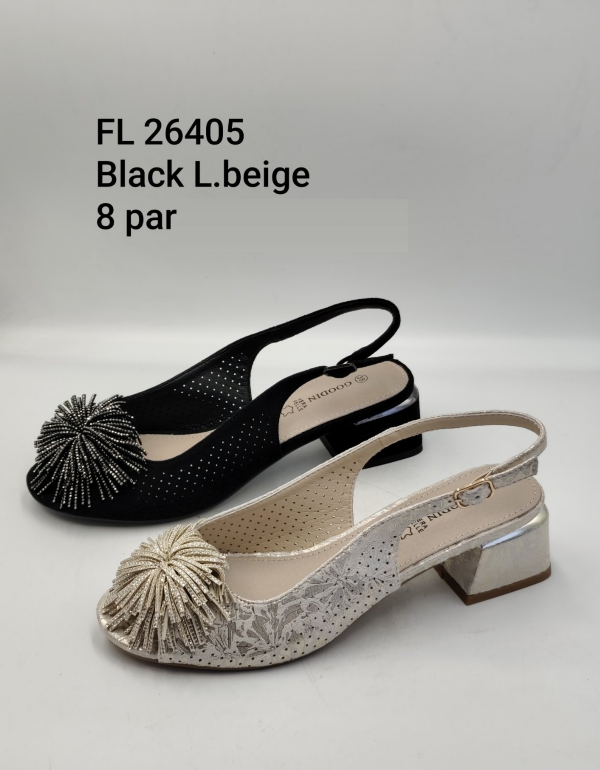 Sandały na obcasie damskie Roz 36-41 / 8 par