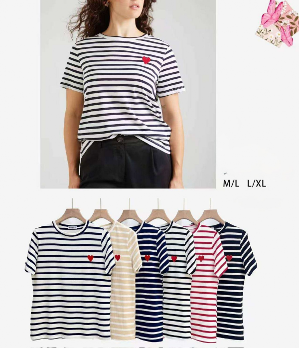 Bluzki damskie Roz M/L-L/XL, Mix Kolor Paczka 12 szt