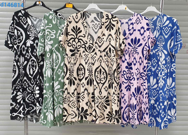 Sukienki damskie Roz M/L-XL/2XL , Mix Kolor Paczka 12 szt 1