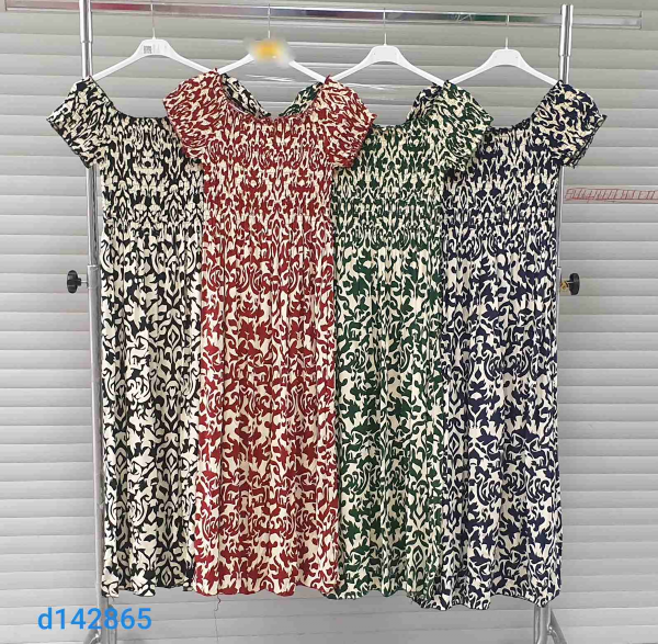 Sukienki damskie Roz M/L-XL/2XL , Mix Kolor Paczka 12 szt