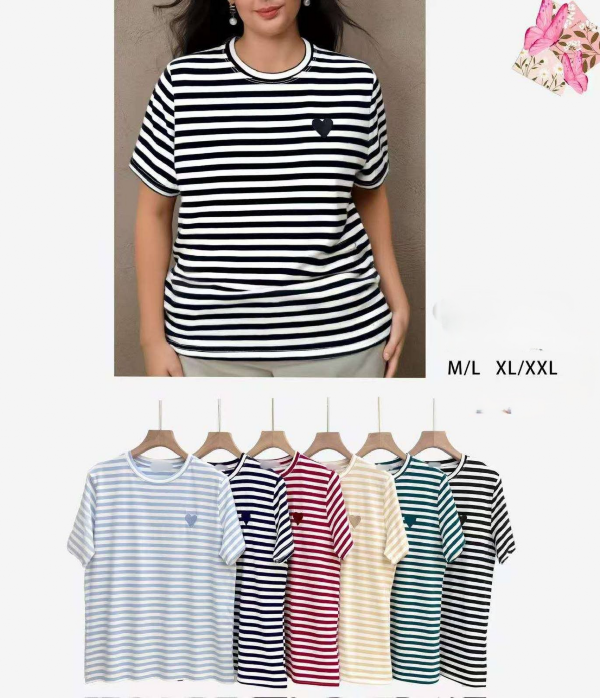 Bluzki damskie Roz M/L-XL/2XL, Mix Kolor Paczka 12 szt