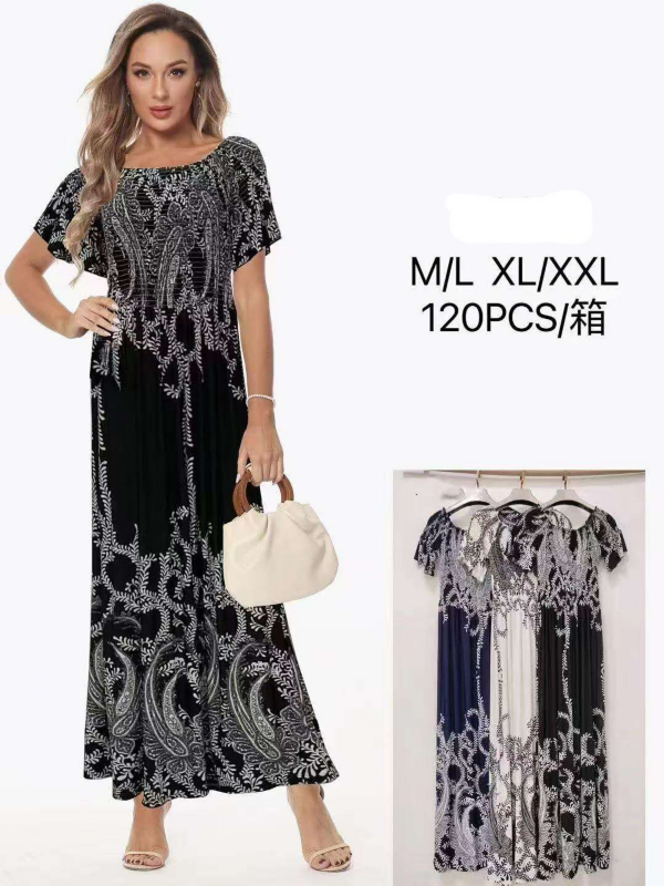 Sukienki damskie Roz M/L-XL/2XL , Mix Kolor Paczka 12 szt