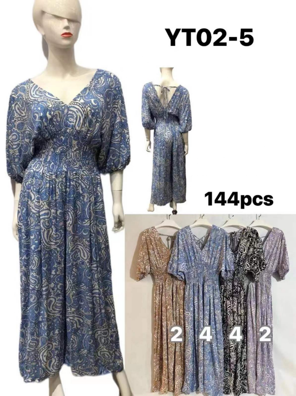 Sukienki damskie Roz M/L-XL/2XL , Mix Kolor Paczka 12 szt