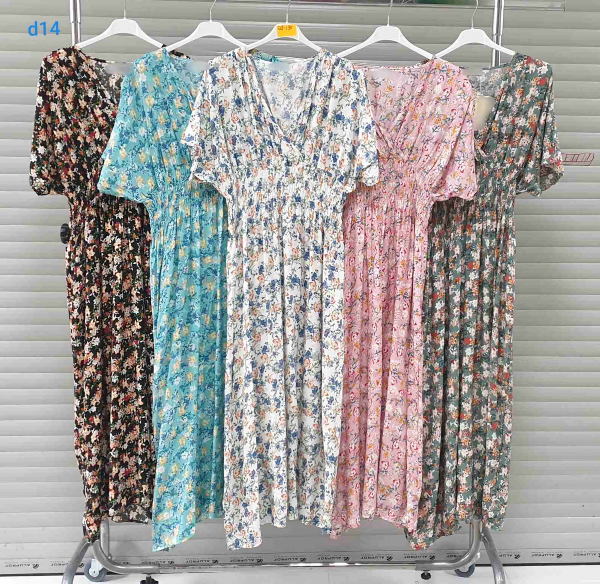 Sukienki damskie Roz M/L-XL/2XL , Mix Kolor Paczka 14 szt