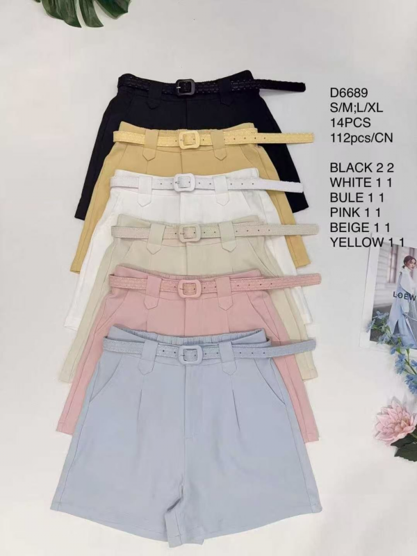 Szorty damskie Roz S/M-L/XL , Mix Kolor Paczka 12 szt