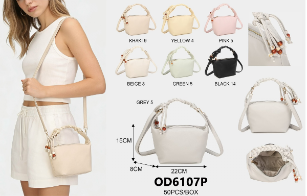 Torepka damska Roz Standard, Mix Kolor Paszka 6 szt