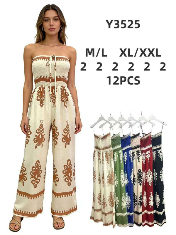 Kombinezon damskie Roz M/L-XL-2XL, Mix Kolor Paczka 12 szt