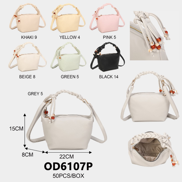 Torepka damska Roz Standard, Mix Kolor Paszka 6 szt