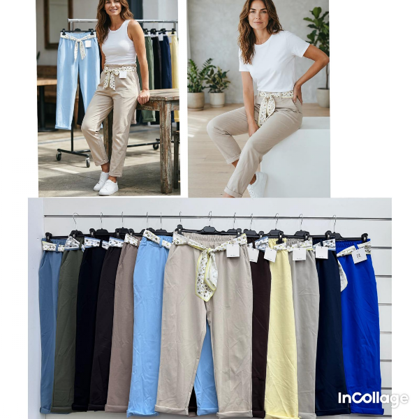 Spodnie damskie (Włoskie produkt) Roz Standard, Mix Kolor Paczka 5 szt