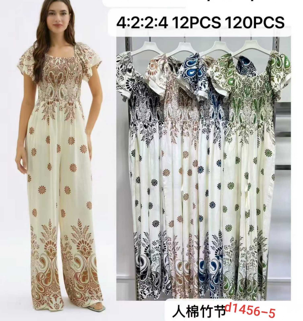 Kombinezon damskie Roz M/L-XL-2XL, Mix Kolor Paczka 12 szt