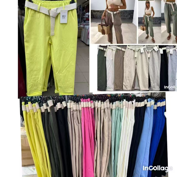 Spodnie damskie (Włoskie produkt) Roz XL-6XL, Mix Kolor Paczka 5 szt