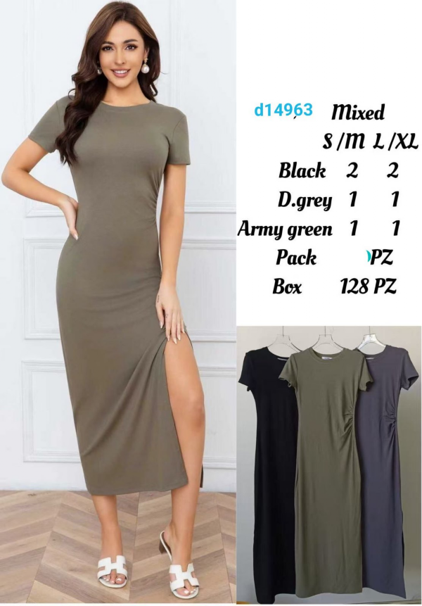 Sukienki damskie Roz S/M-L/XL  , Mix Kolor Paczka 12 szt