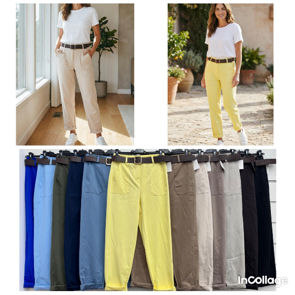 Spodnie damskie (Włoskie produkt) Roz Standard, Mix Kolor Paczka 5 szt