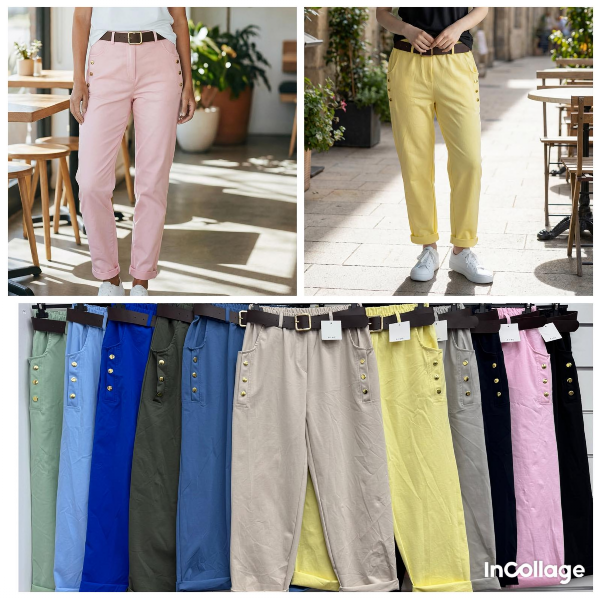 Spodnie damskie (Włoskie produkt) Roz Standard, Mix Kolor Paczka 5 szt