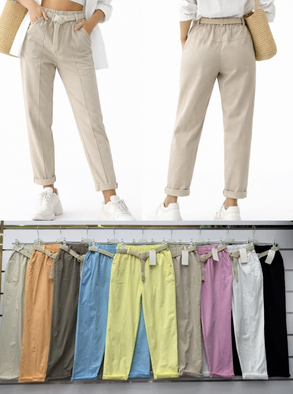 Spodnie damskie (Włoskie produkt) Roz Standard, Mix Kolor Paczka 5 szt 1