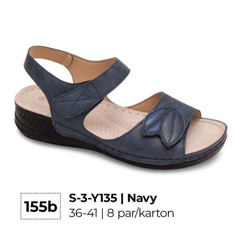 Sandały płaskie damskie Roz 36-41 / 8 par