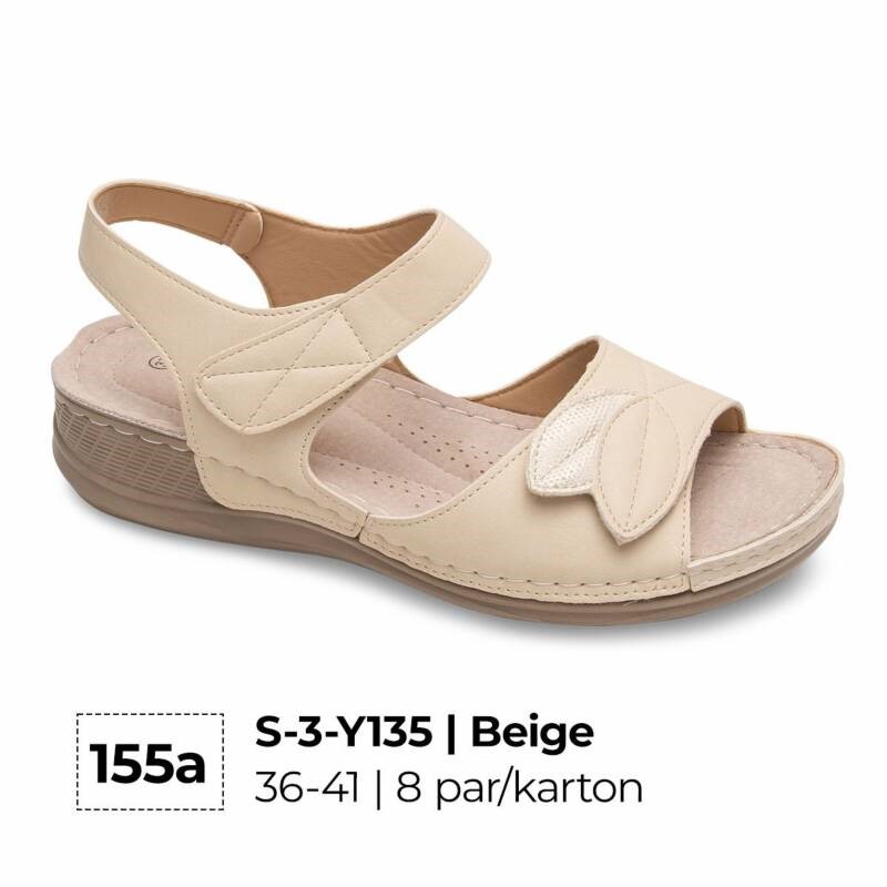 Sandały płaskie damskie Roz 36-41 / 8 par